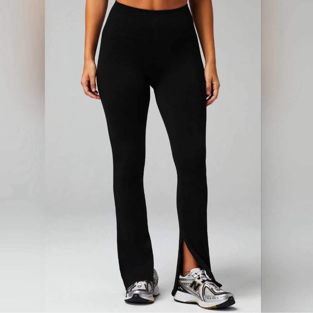 Fabletics Cloud Seamless Split Flare Leg Leggings - image 1